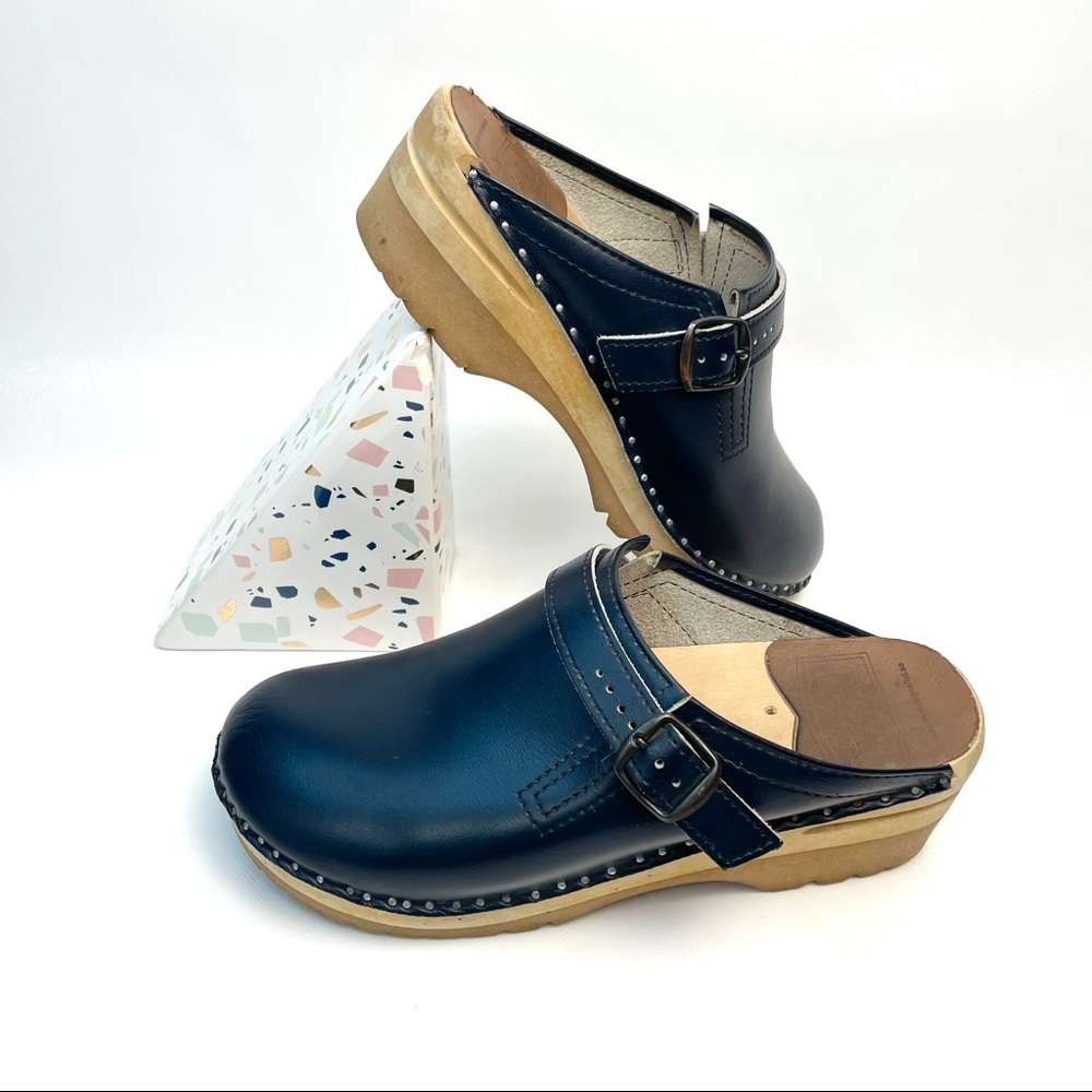 Troentorps Raphael Clog Dark Blue Size 9.5 (EU40)